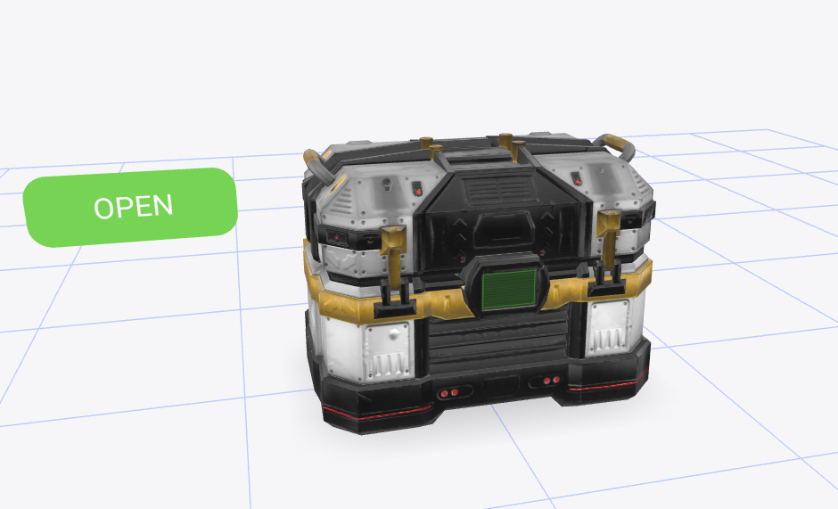 Augmented Reality Treasure Chest